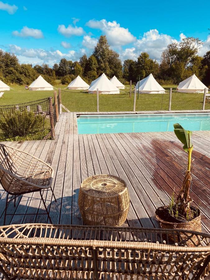 Greenvalleyglamping Sesce Pri Preboldu Exterior foto